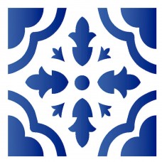 Sablon arabesc Opa 10x10cm